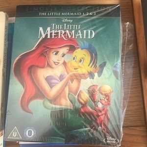 3 Disney Movie collection, blu-ray, The little Mermaid 1,2,&3